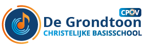 Logo van De Grondtoon, christelijke basisschool in Veenendaal en onderdeel van CPOV