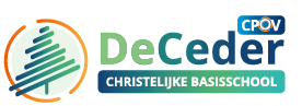 Logo van De Ceder, christelijke basisschool in Veenendaal en onderdeel van CPOV